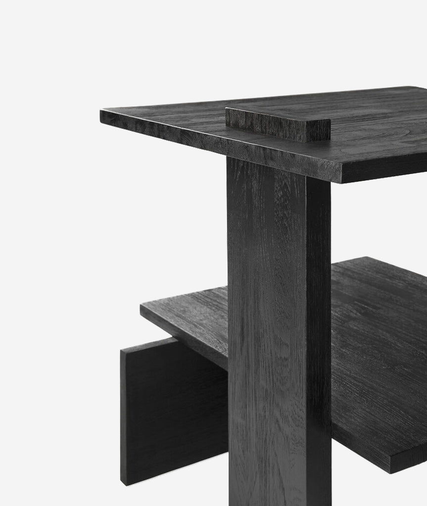 Abstract Side Table