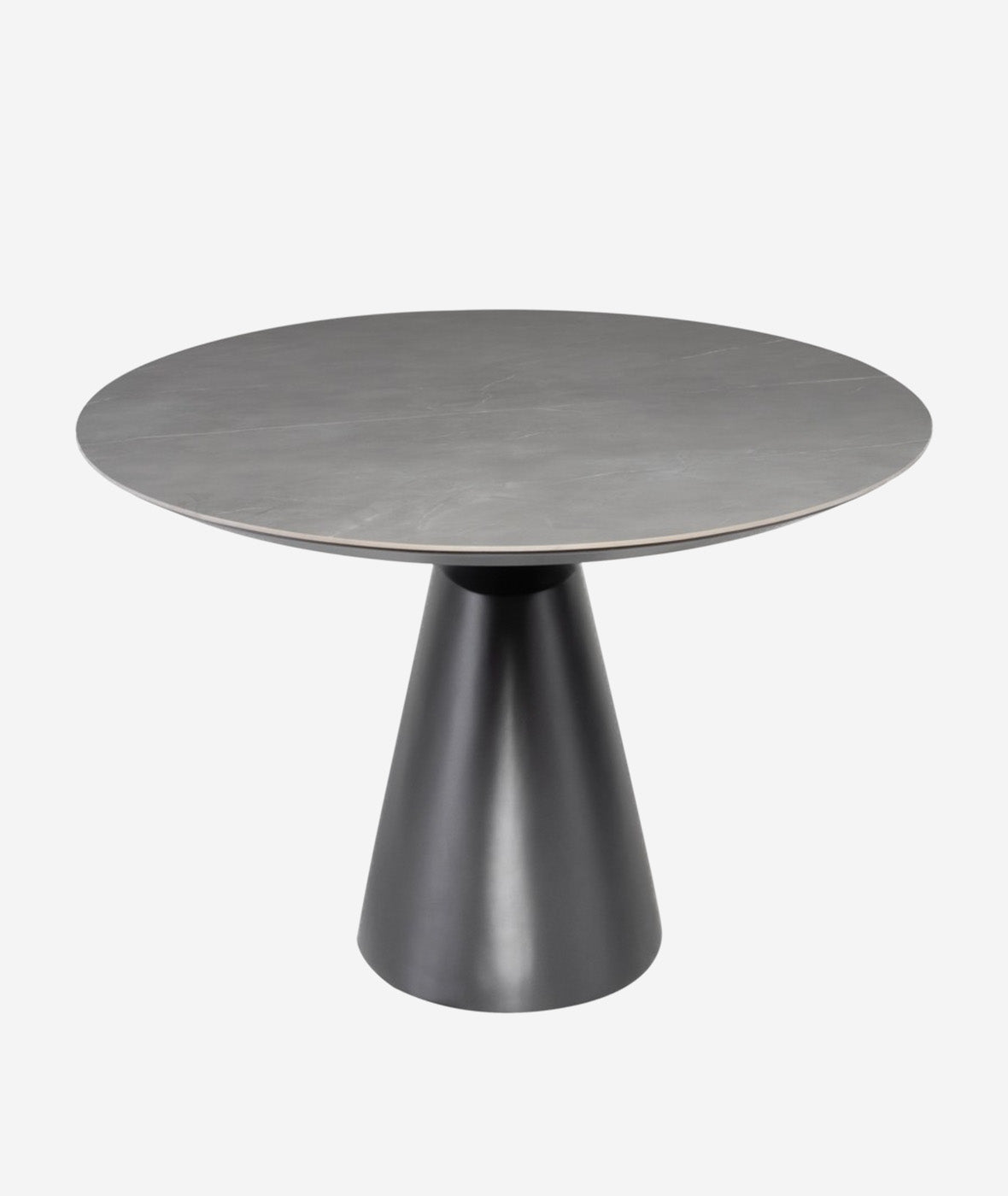Taji Round Dining Table - Grey