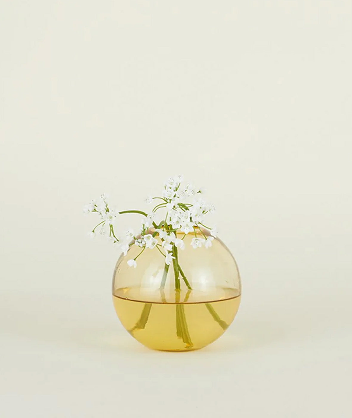 Aurora Sphere Vase - Amber