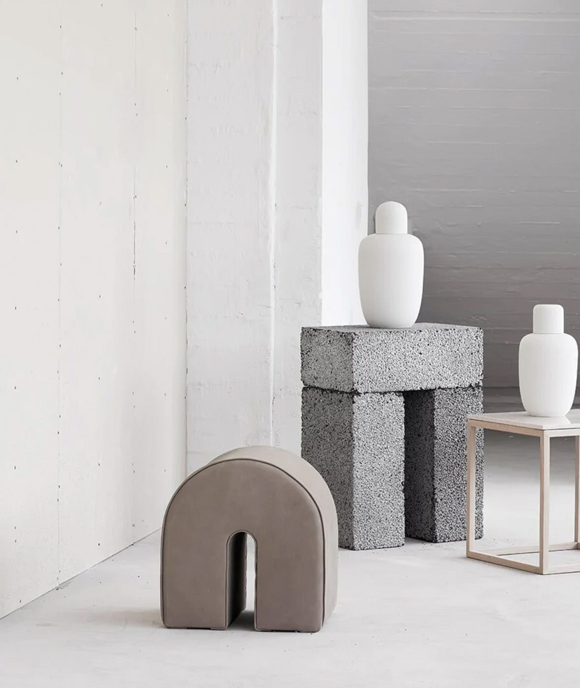 Curved Pouf - More Options
