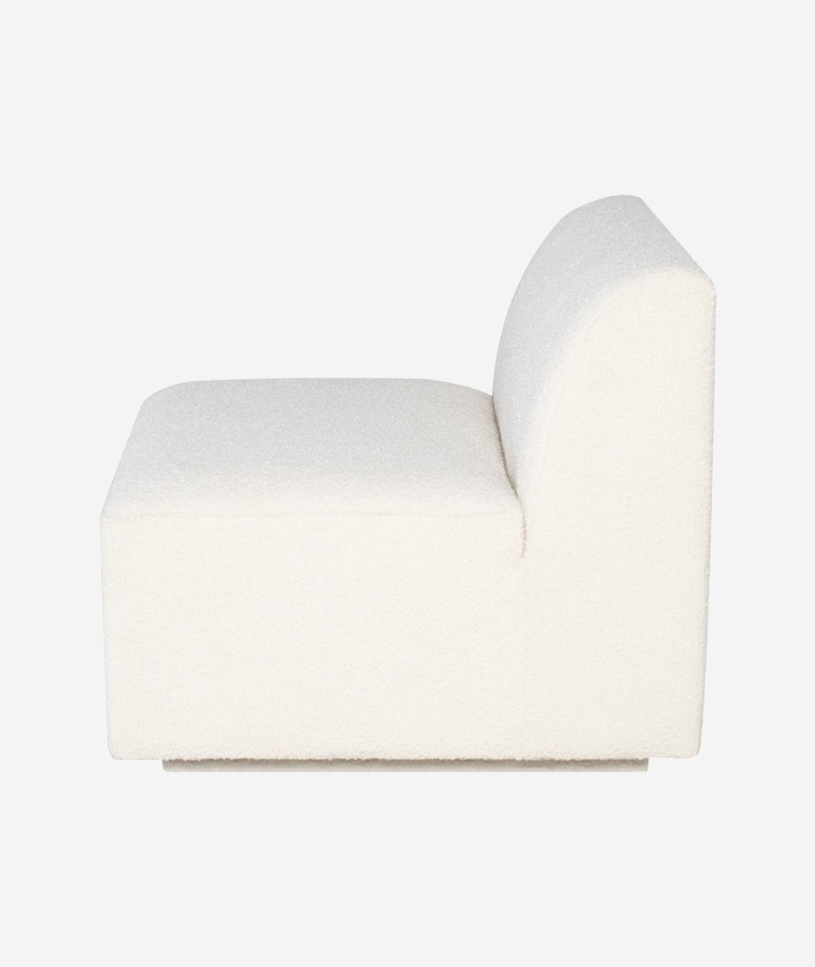 Lilou Modular Armless Chair - Buttermilk