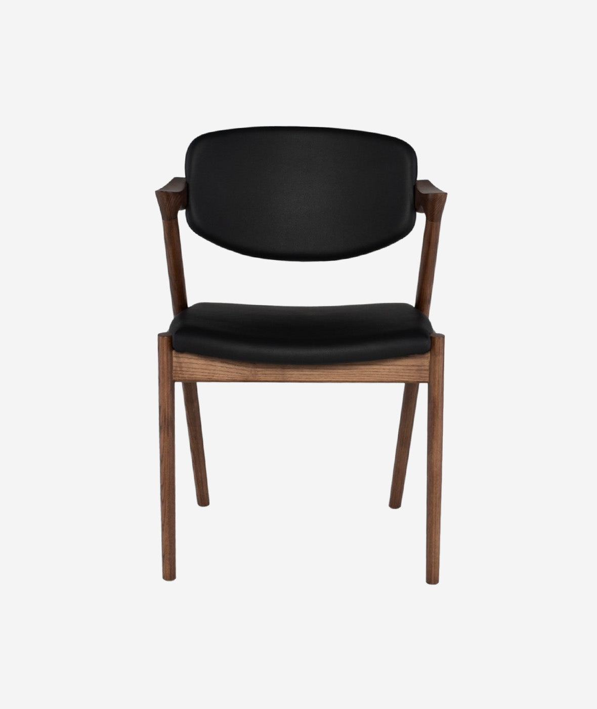Kalli Dining Chair - Black/Walnut