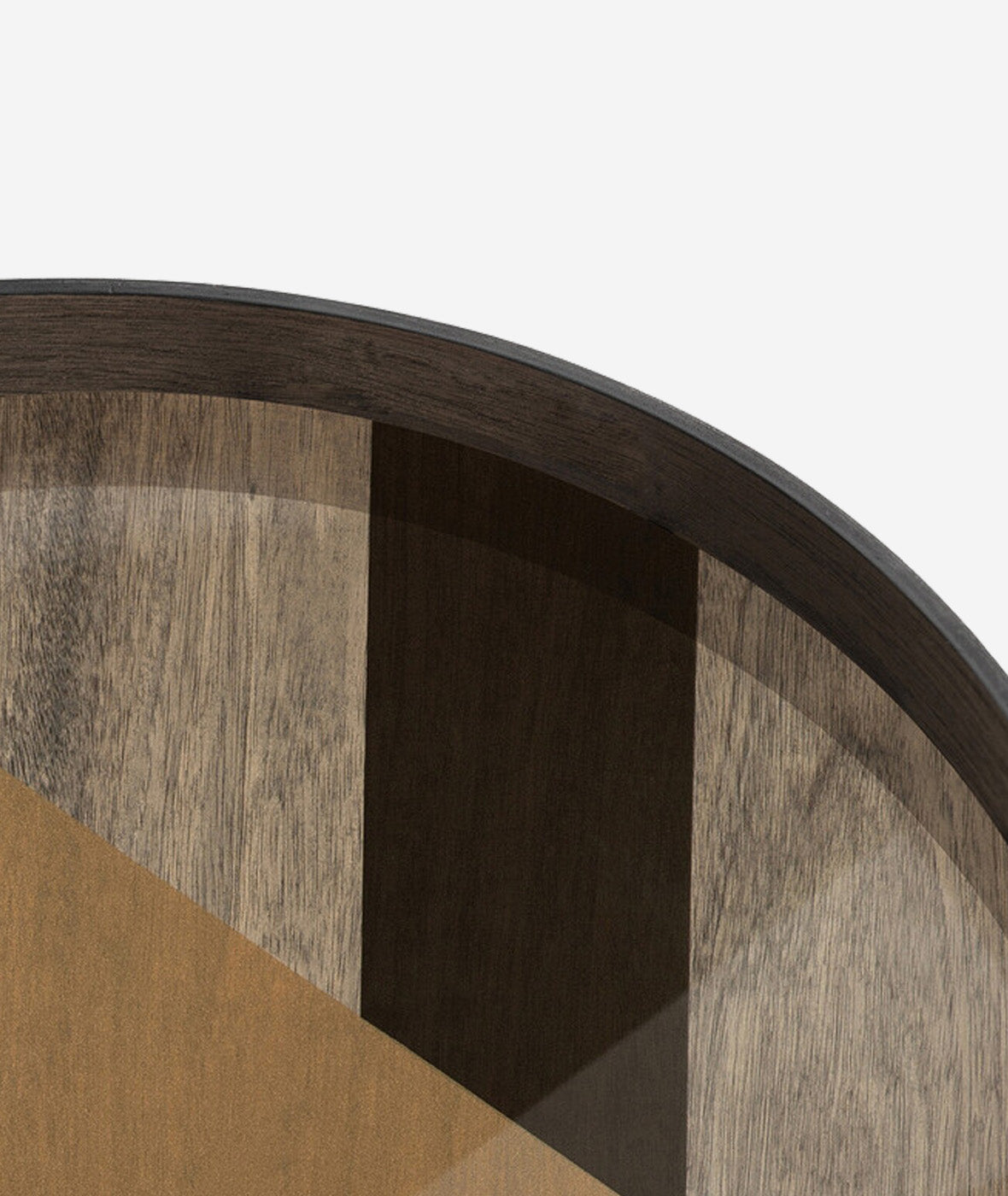 Circle Angle Glass Tray