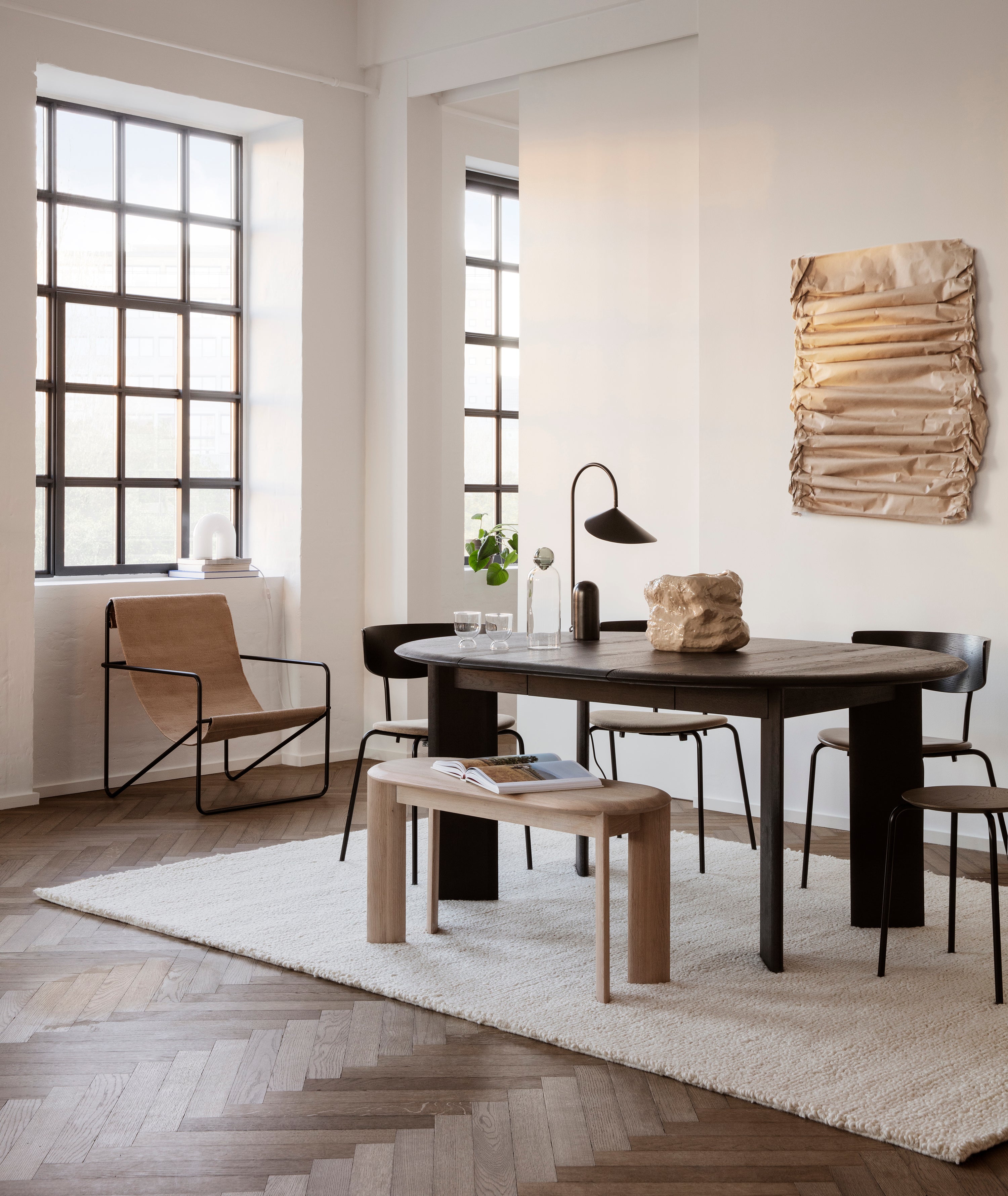 Bevel Bench - 3 Colors Ferm Living - BEAM // Design Store