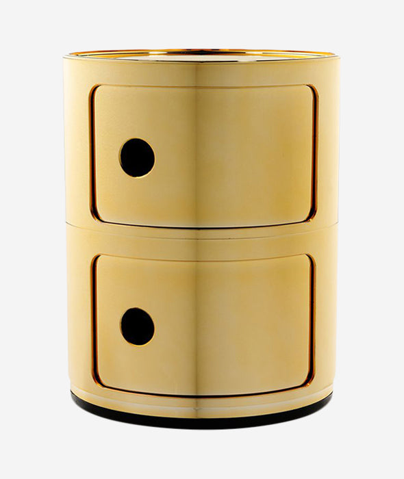 Componibili Metallic Side Table + Storage Unit - More Options