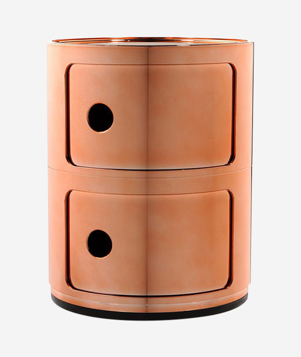 Componibili Metallic Side Table + Storage Unit - More Options