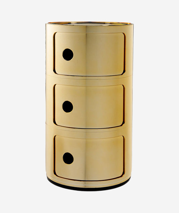Componibili Metallic Side Table + Storage Unit - More Options