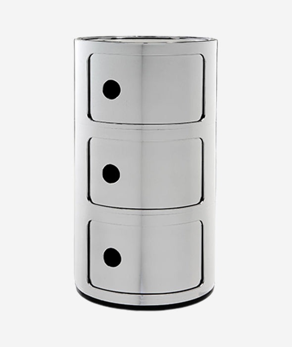Componibili Metallic Side Table + Storage Unit - More Options