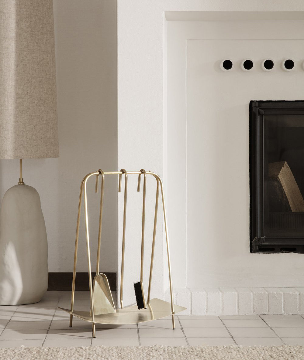 Port Fireplace Tool Set - 2 Colors Ferm Living - BEAM // Design Store