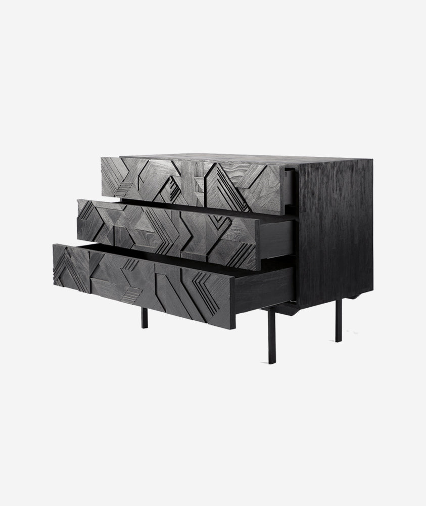 Graphic Chest of Drawers Ethnicraft - BEAM // Design Store