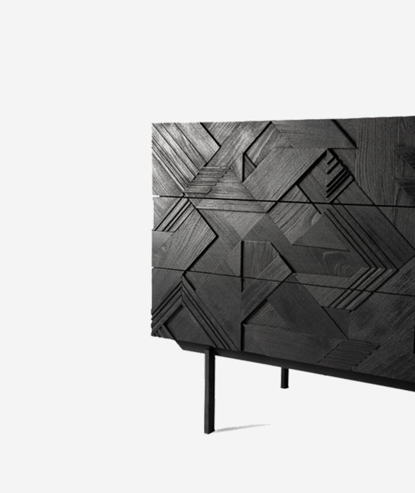 Graphic Chest of Drawers Ethnicraft - BEAM // Design Store