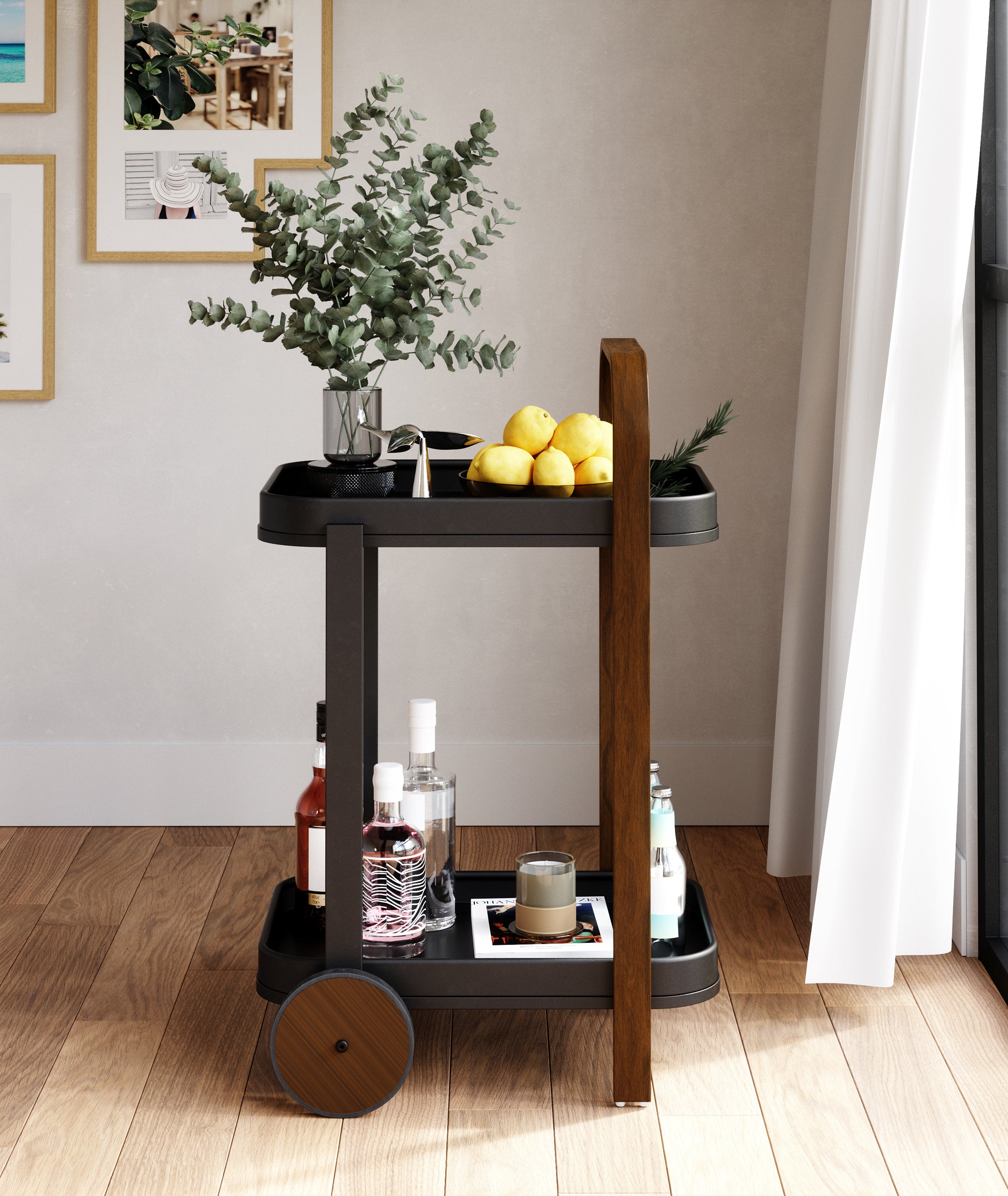 Bellwood Bar + Storage Cart - More Options