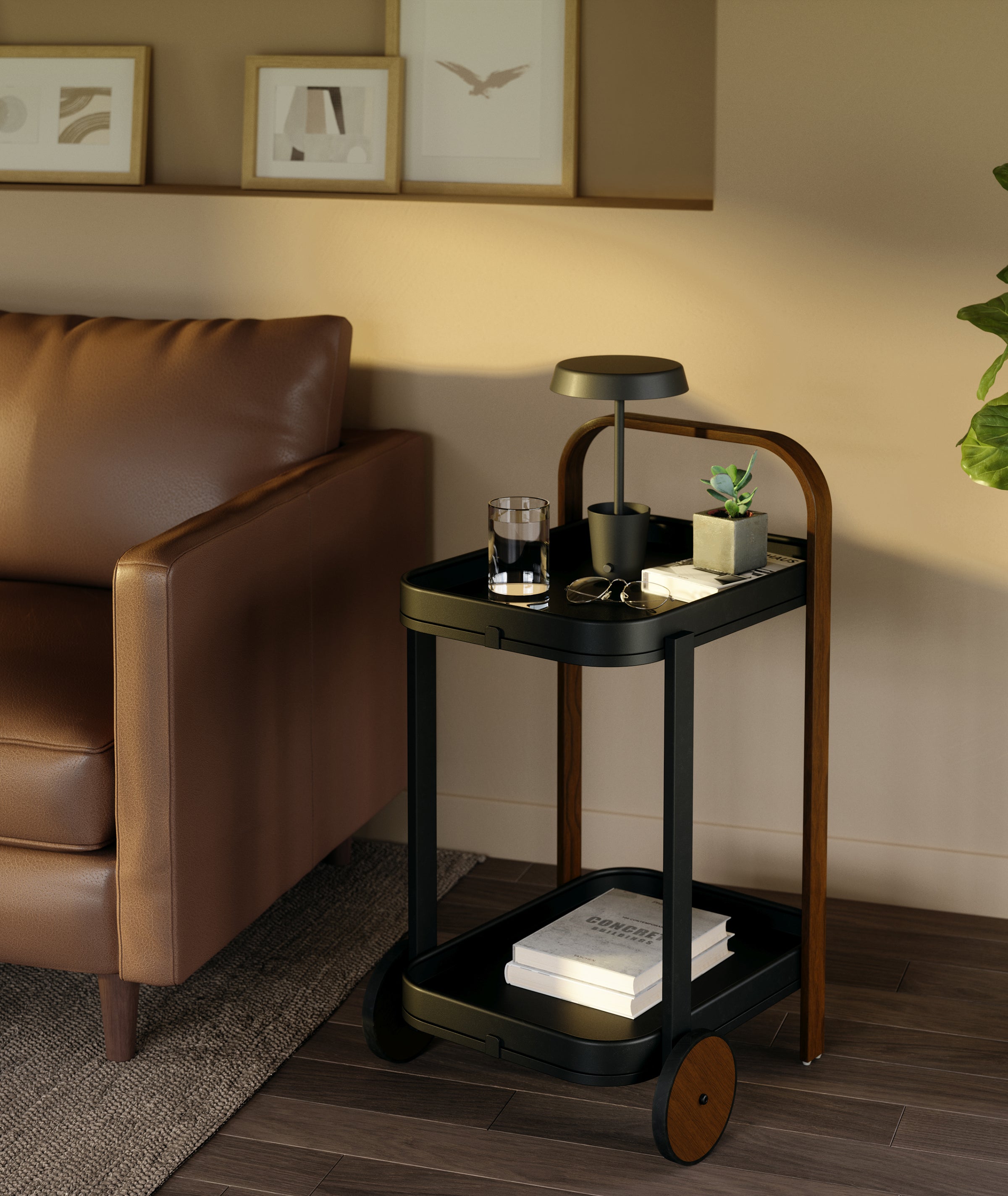 Bellwood Bar + Storage Cart - More Options