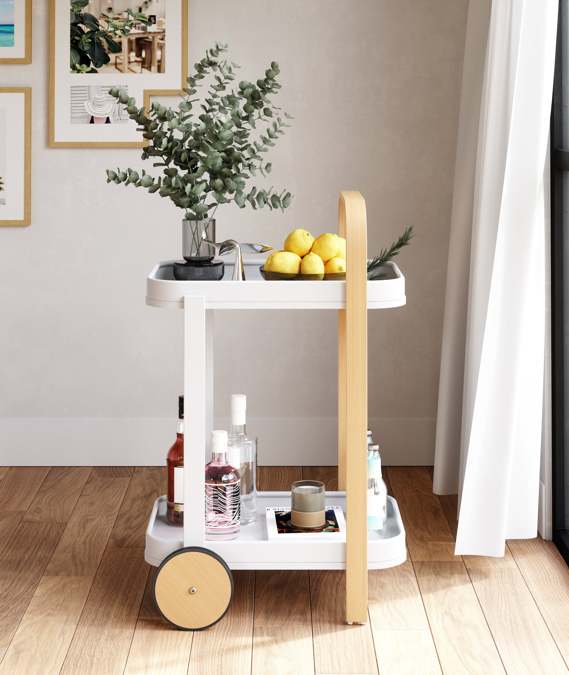 Bellwood Bar + Storage Cart - More Options