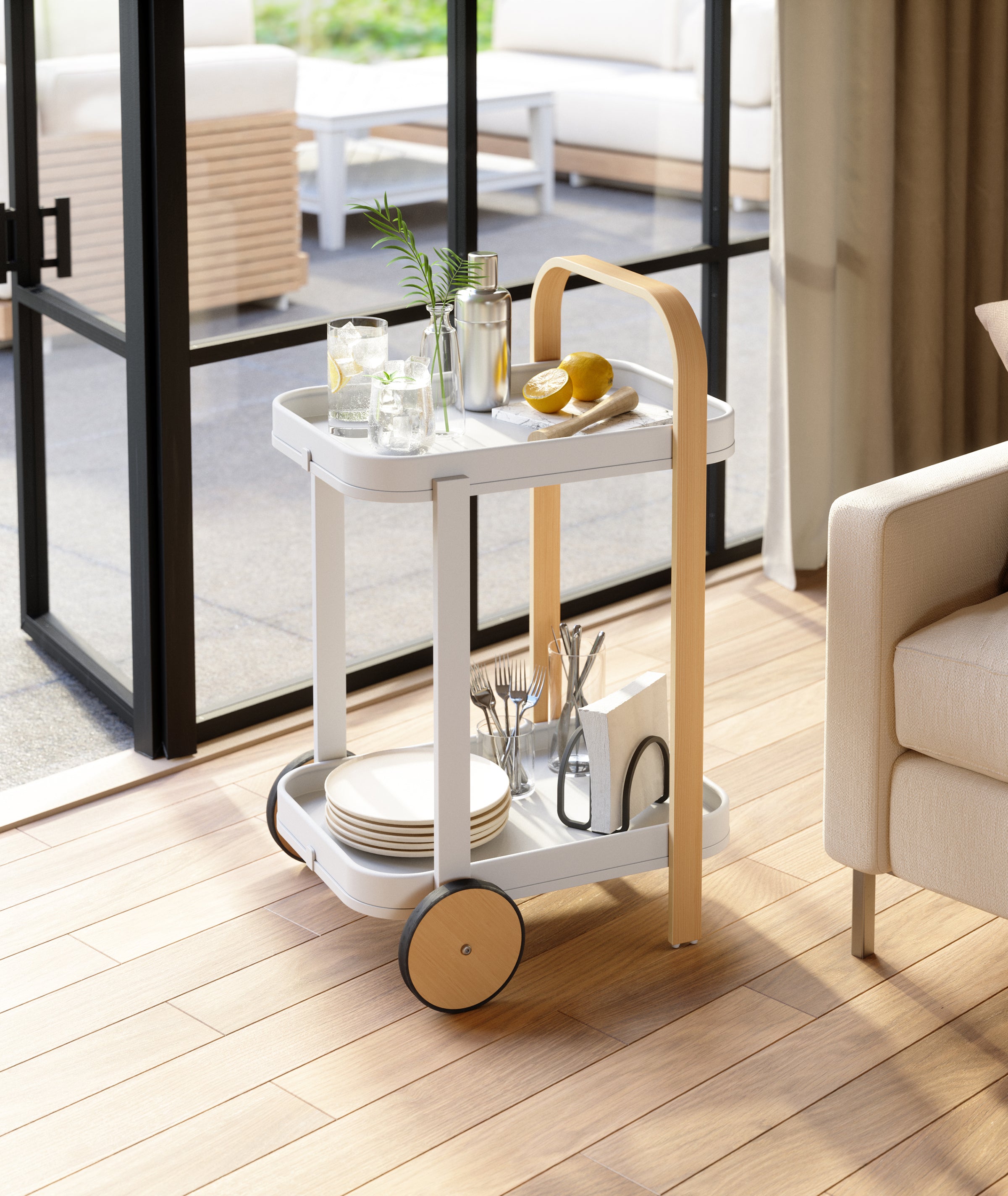 Bellwood Bar + Storage Cart - More Options