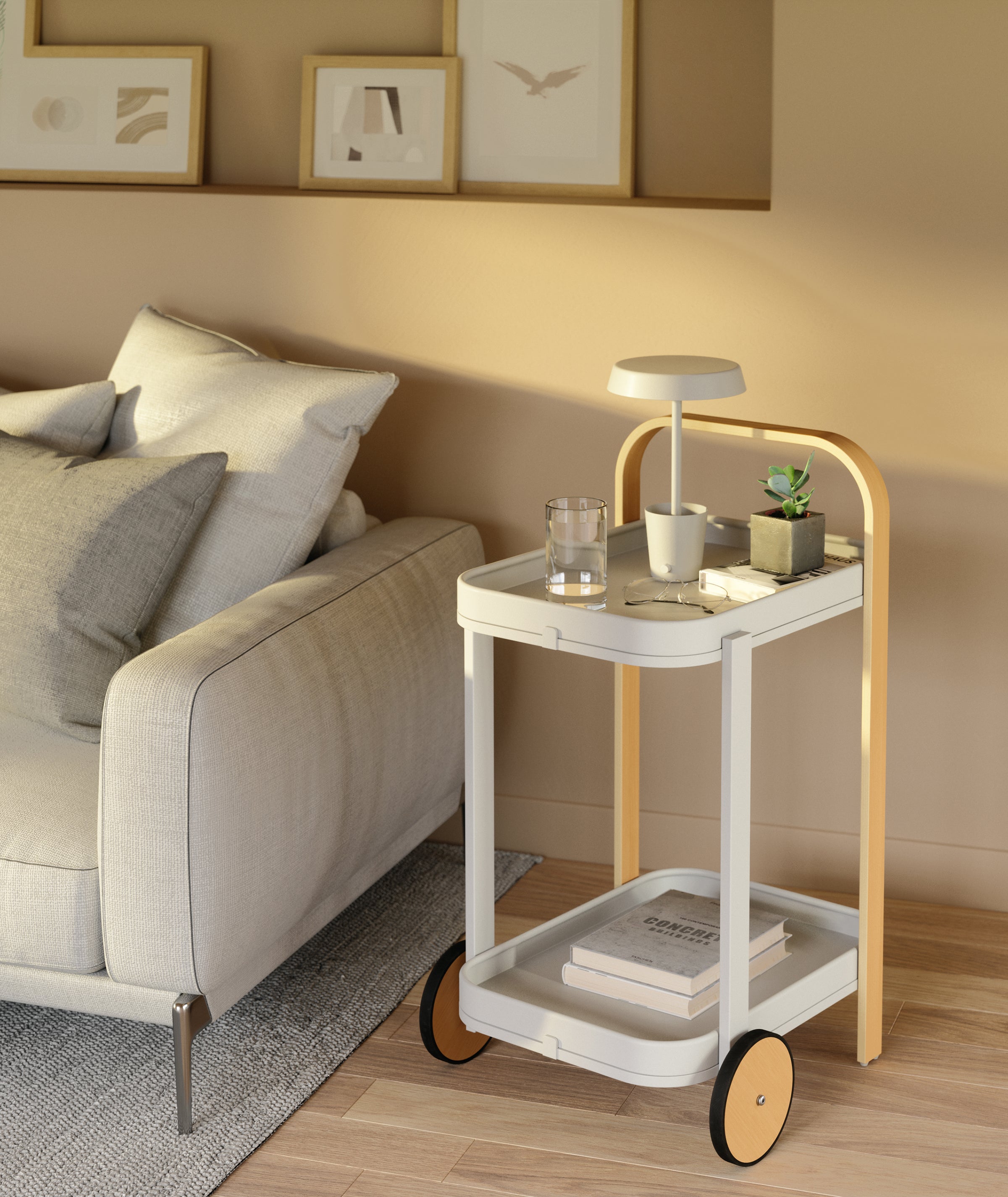 Bellwood Bar + Storage Cart - More Options
