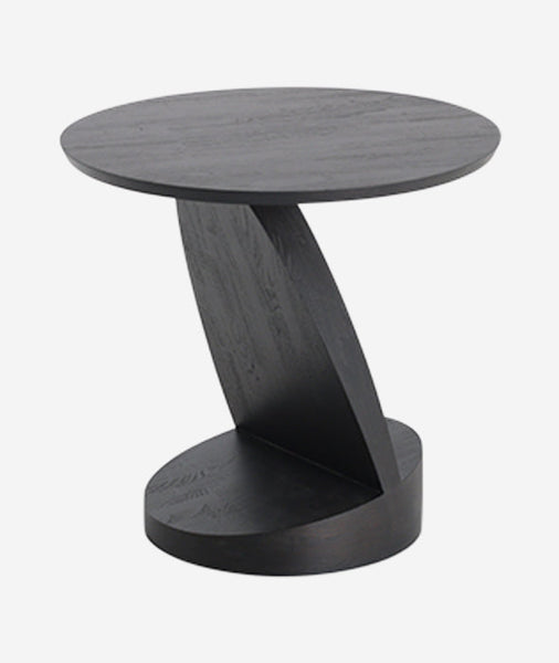 ファッションアイテム人気ランキング 10185TeakBlackOblicsidetable_p サイドテーブル・ナイトテーブル・ローテーブル