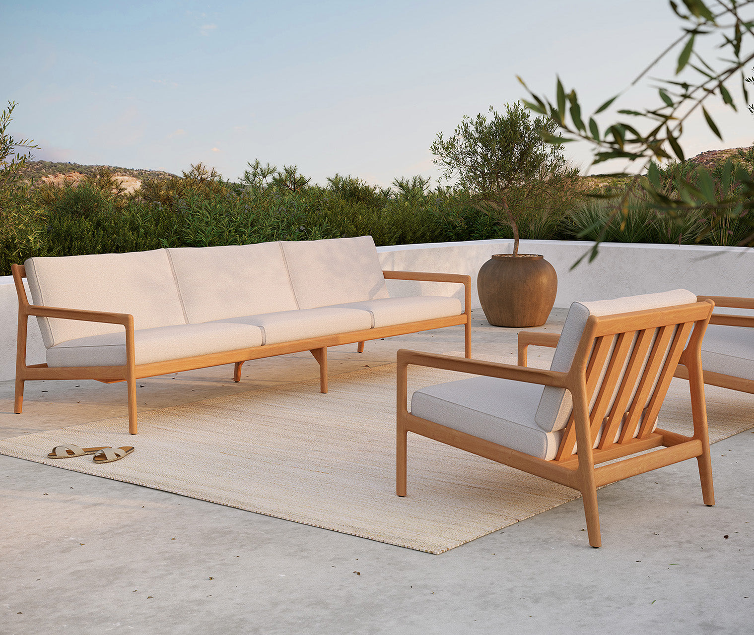 Jack Outdoor 3+ Seater Sofa - More Options