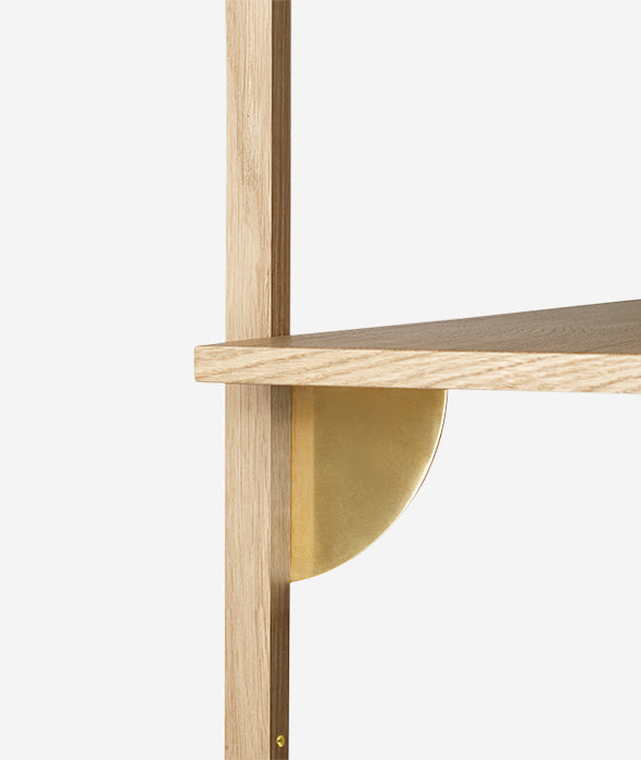 Sector Shelf Single - 2 Colors Ferm Living - BEAM // Design Store