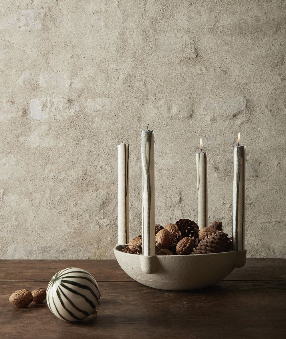 Bowl Ceramic Candle Holder
