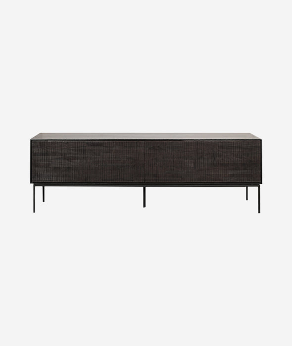 Teak Grooves TV Cupboard - 2 Sizes Ethnicraft - BEAM // Design Store