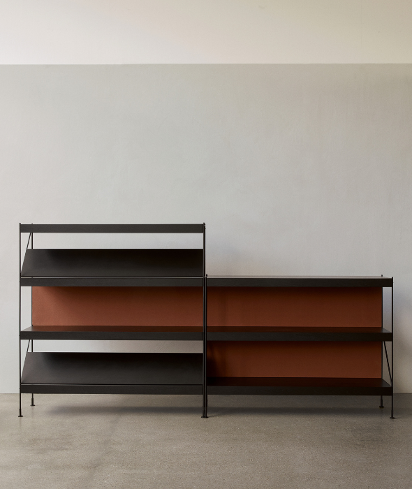Zet Storage System - Back Panel and Magazine Shelf