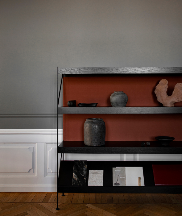 Zet Storage System - Back Panel and Magazine Shelf