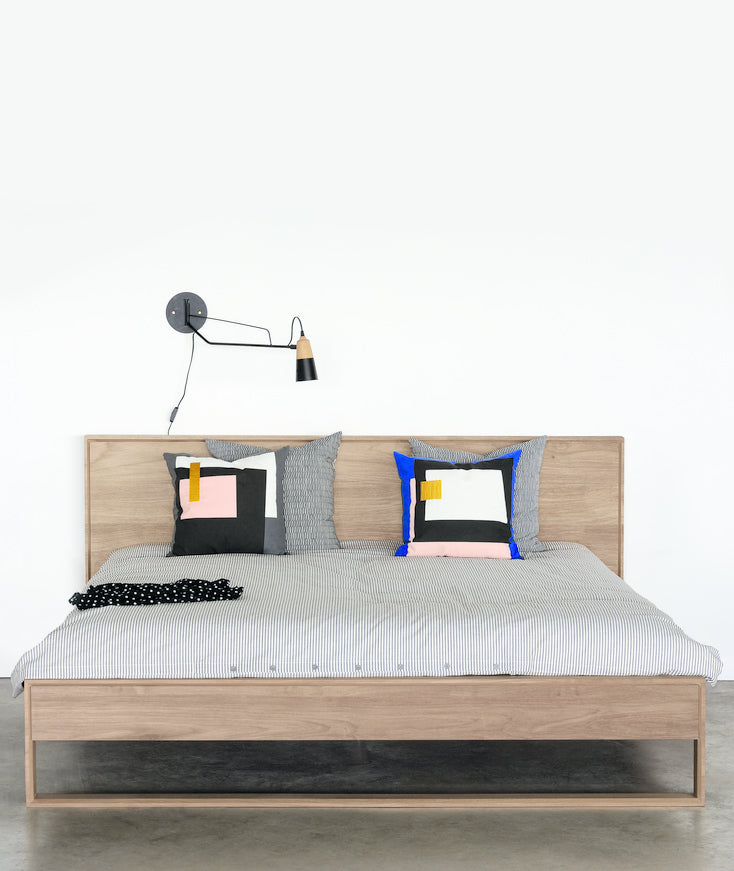 Oak Nordic II Bed - 2 Sizes Ethnicraft - BEAM // Design Store