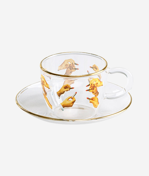 Toiletpaper Coffee Cup + Saucer Set - More Options