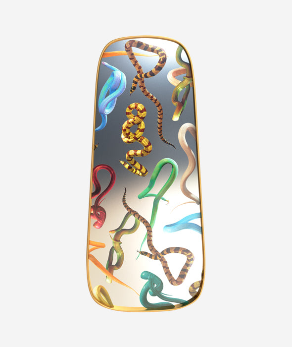 Toiletpaper Snakes Full Length Mirror Seletti x Toiletpaper - BEAM // Design Store