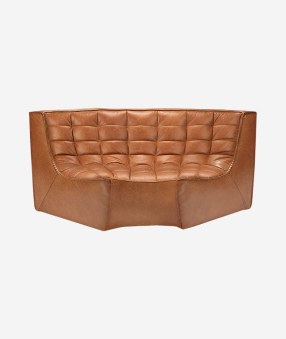 N701 Modular Round Corner Sofa - 4 Colors Ethnicraft - BEAM // Design Store