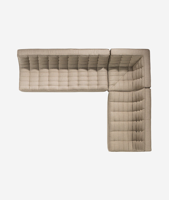 N701 Modular 3 PC Bi-Sectional - 4 Colors Ethnicraft - BEAM // Design Store