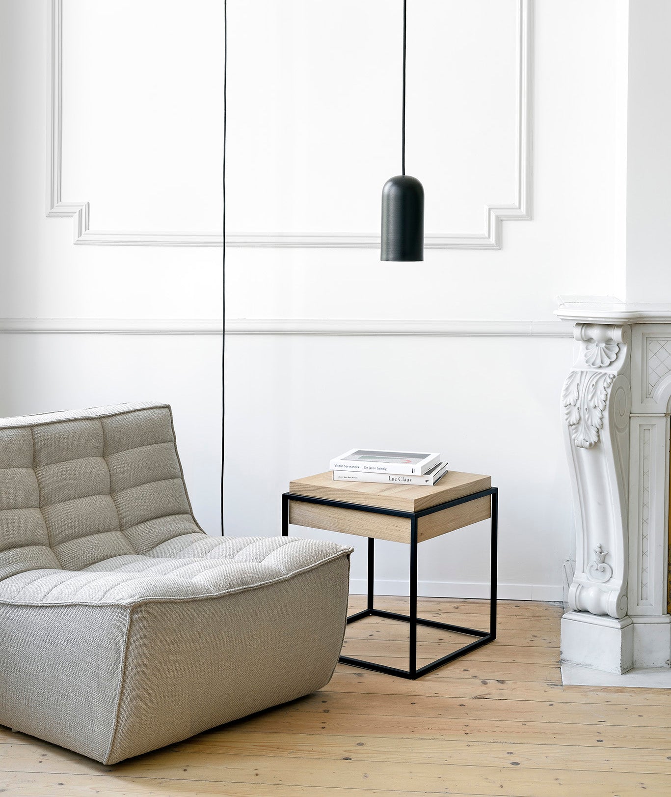 Monolit Side Table - 2 Colors Ethnicraft - BEAM // Design Store