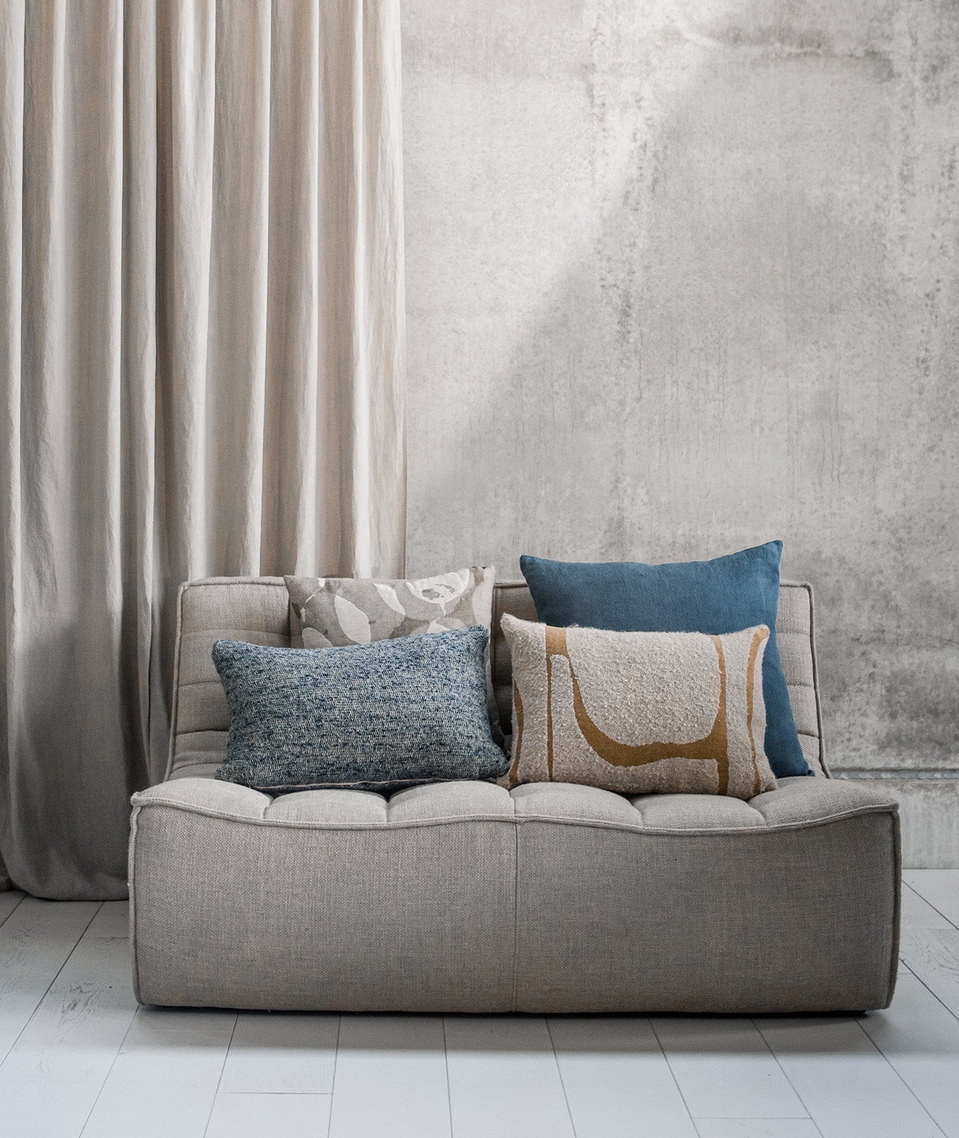N701 Modular Two-Seater Sofa - 4 Colors Ethnicraft - BEAM // Design Store