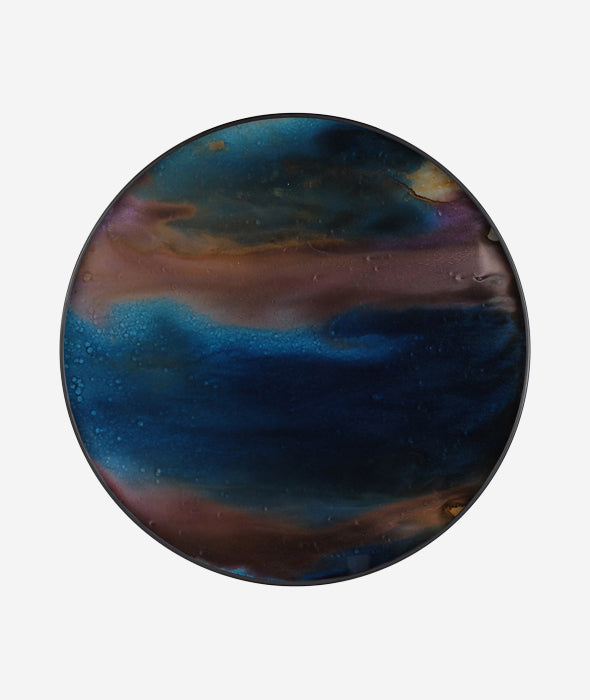 Organic Glass Round Tray - 3 Colors Ethnicraft - BEAM // Design Store