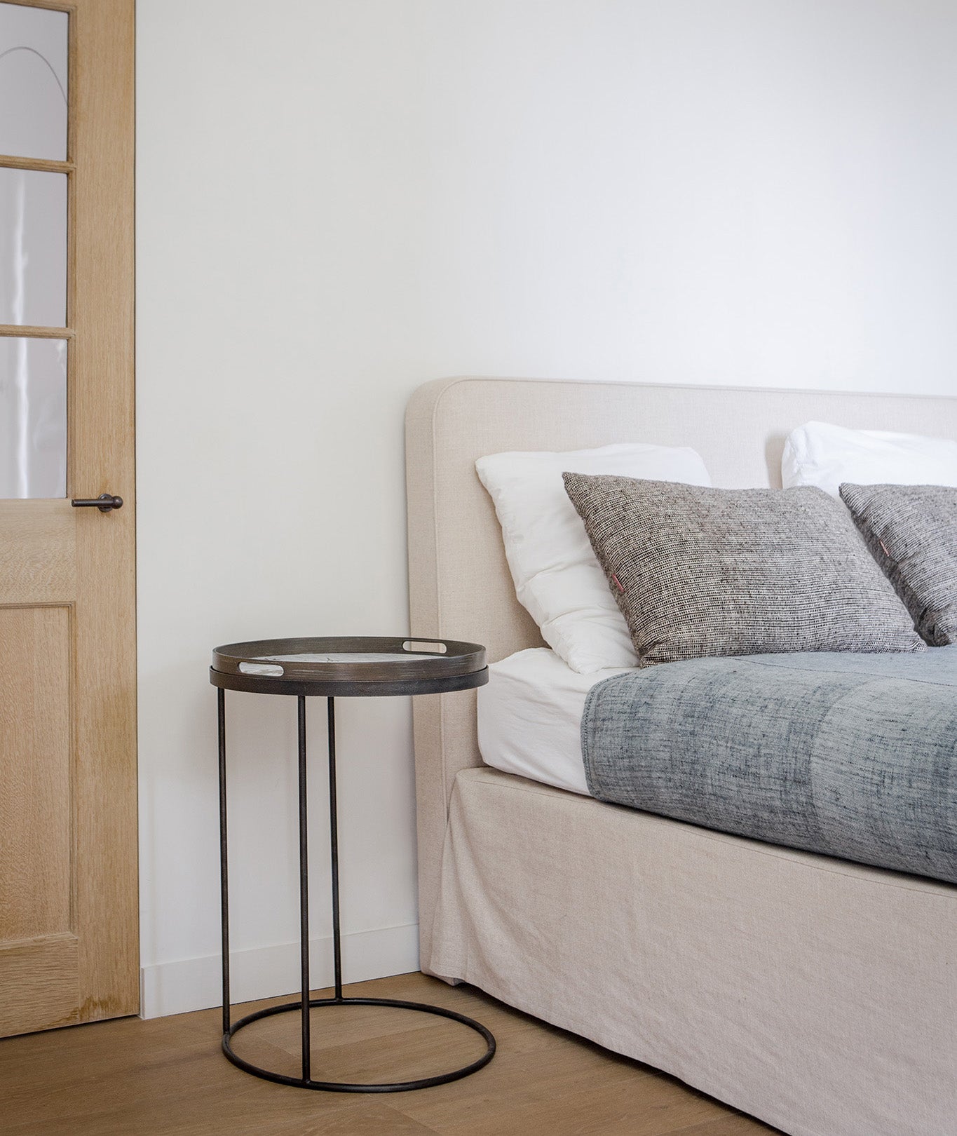 Round Tray Side Table - 2 Sizes Ethnicraft - BEAM // Design Store
