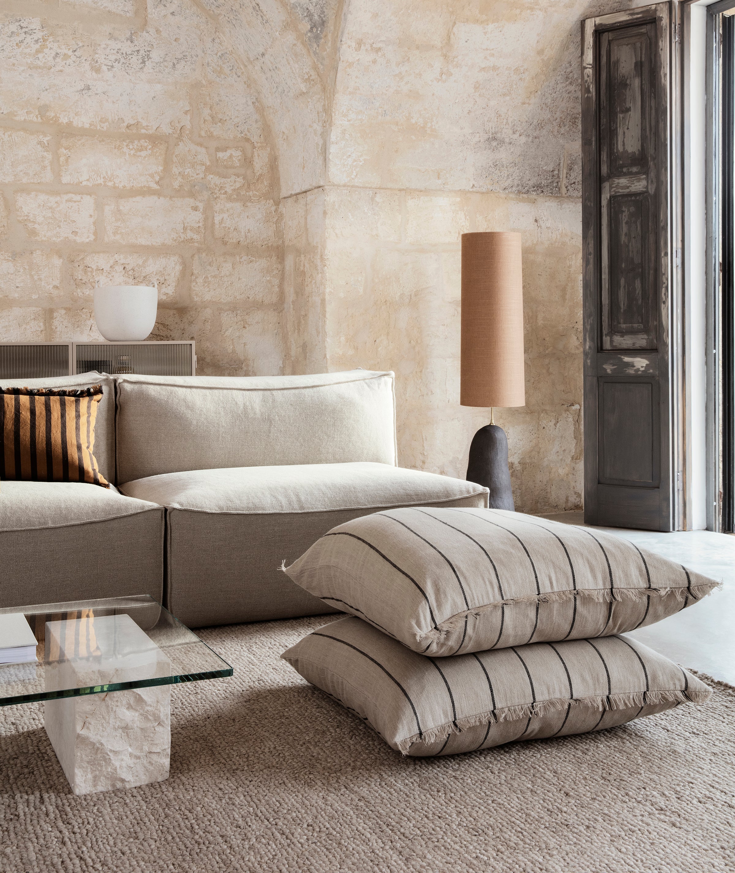 Catena Modular 2PC Armless Sectional - More Options