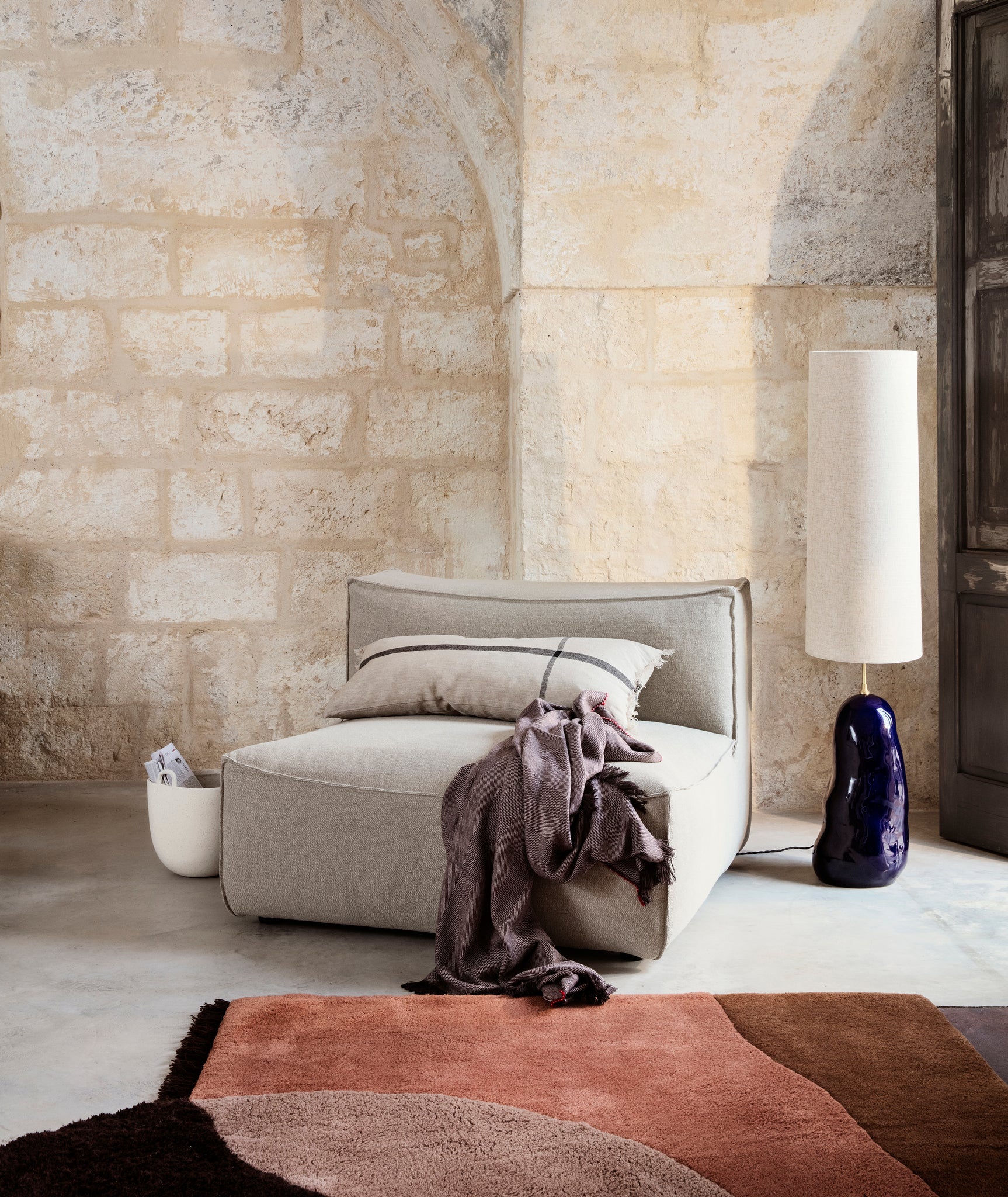 Catena Modular Armless Chair - 4 Colors Ferm Living - BEAM // Design Store