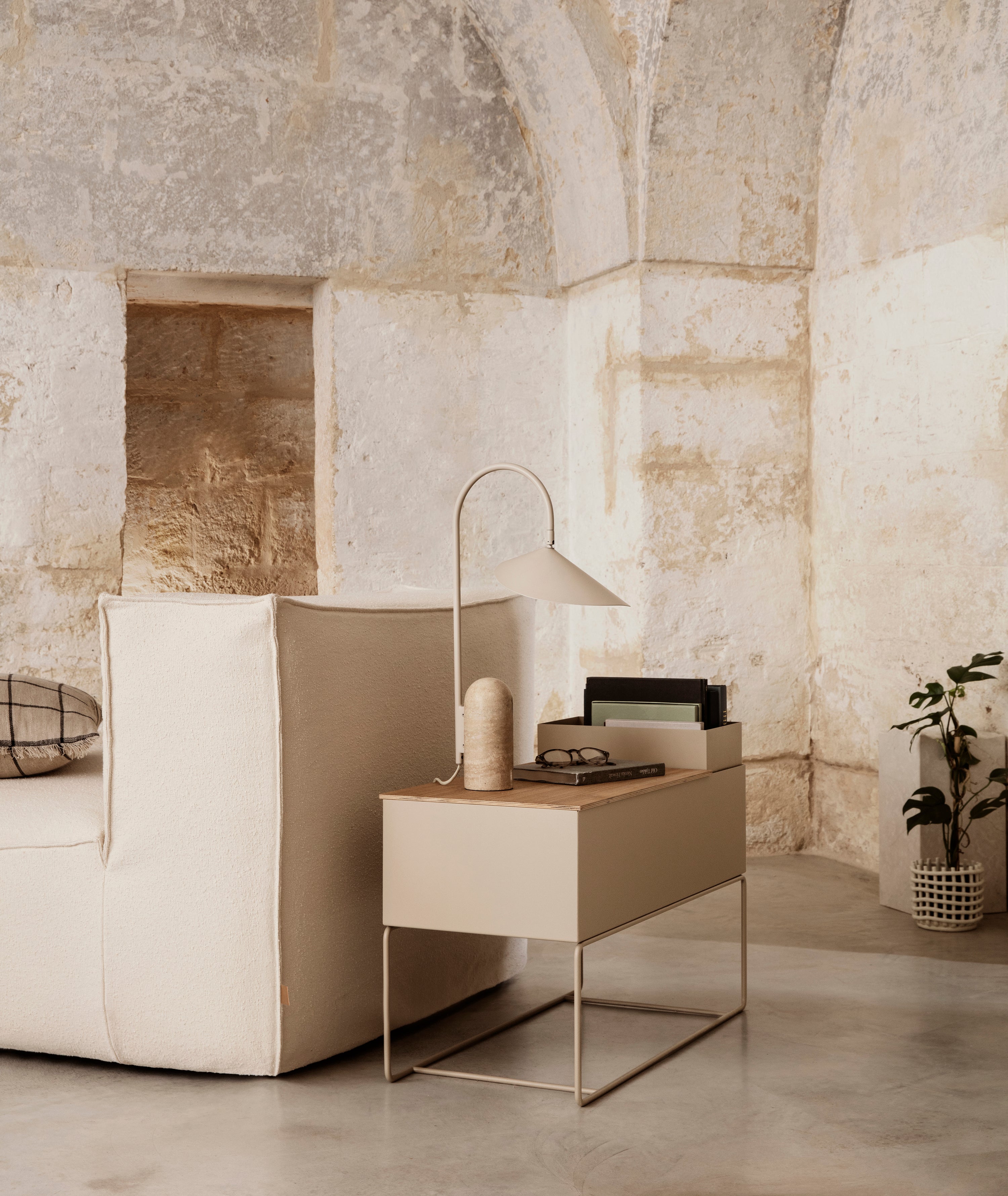 Catena Modular Armless Chair - 4 Colors Ferm Living - BEAM // Design Store