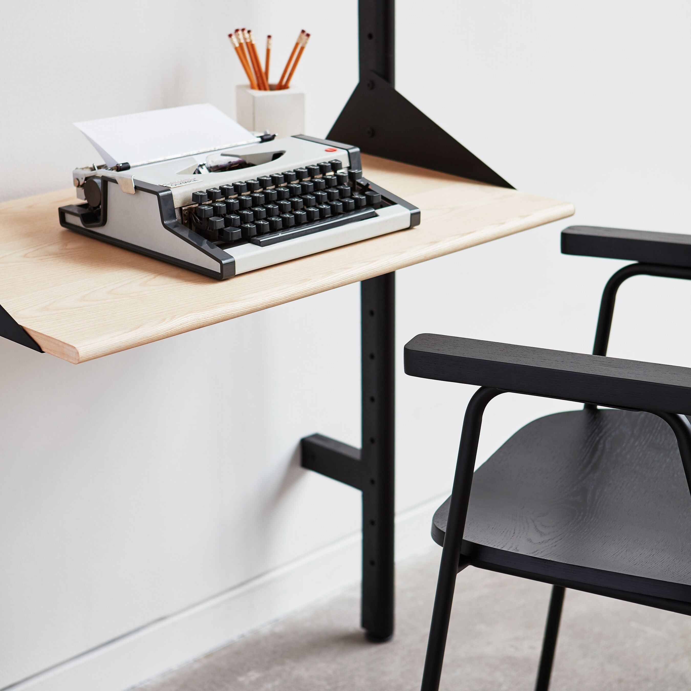 Branch 2 Shelving Unit with Desk - 3 Colors Gus* Modern - BEAM // Design Store