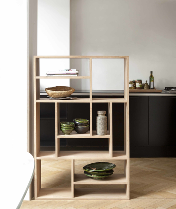 M Storage Rack Small - 2 Colors Ethnicraft - BEAM // Design Store