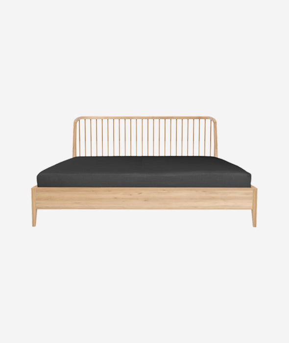 Oak Spindle Bed - 2 Sizes Ethnicraft - BEAM // Design Store