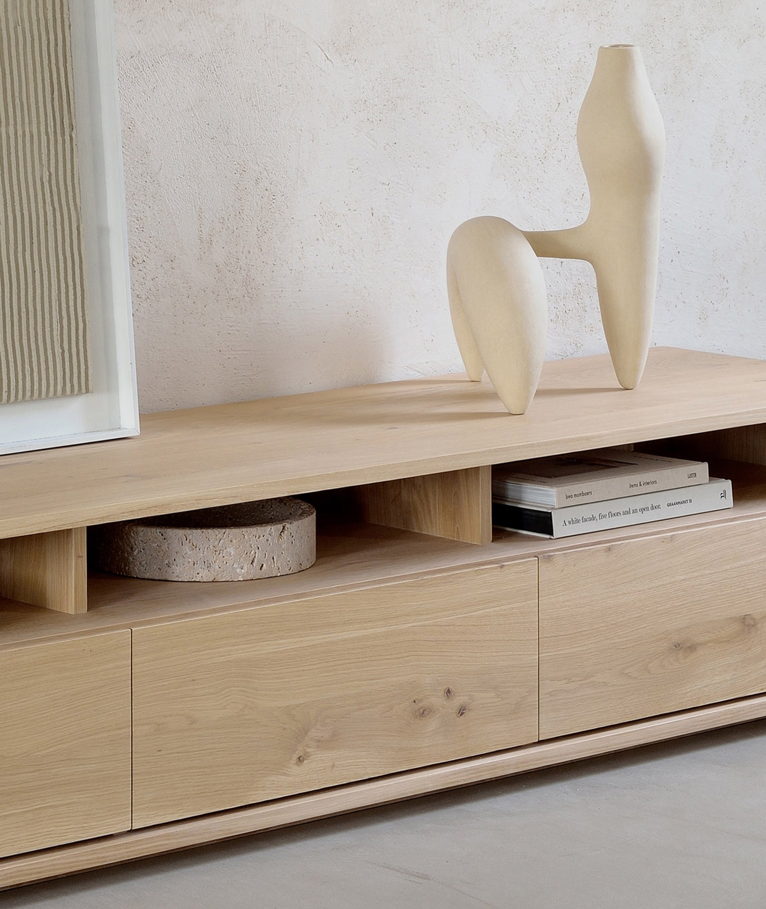 Shadow TV Cupboard - 3 Drawers