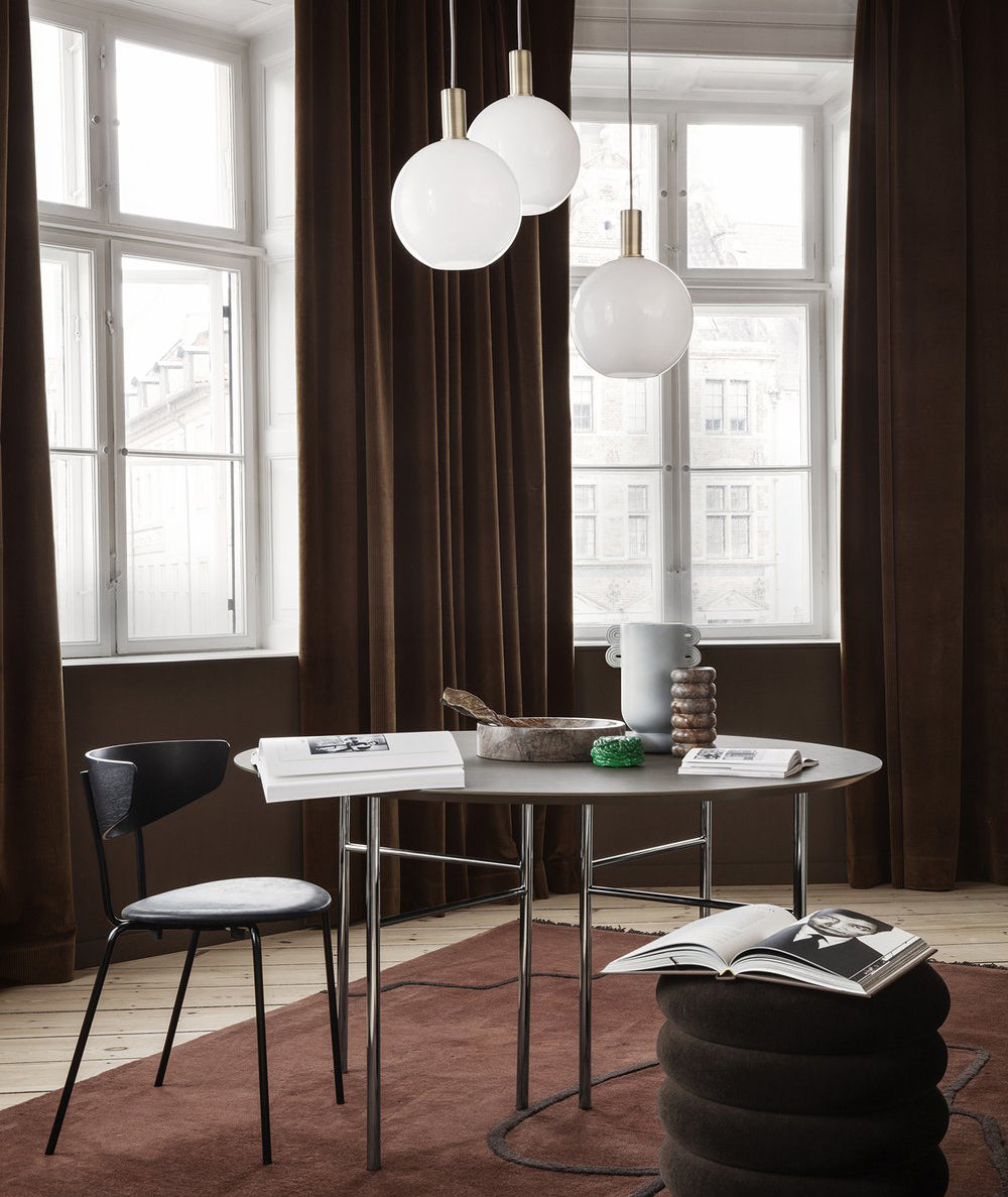 Opal Pendant Lamp Shade Sphere - 2 Colors Ferm Living - BEAM // Design Store