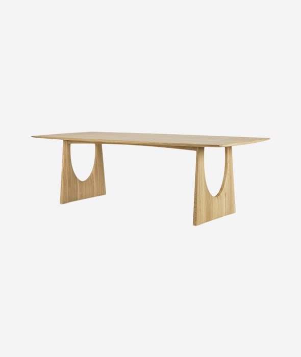 Geometric Rectangular Dining Table - More Options