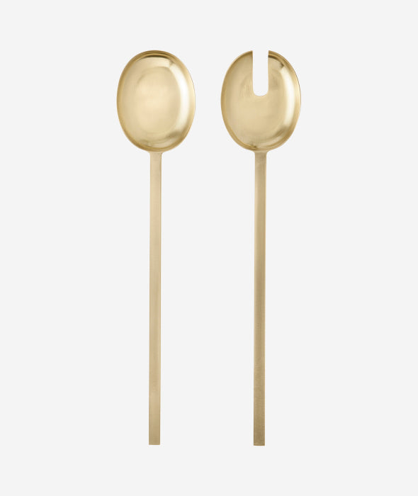 Fein Brass Salad Servers Ferm Living - BEAM // Design Store