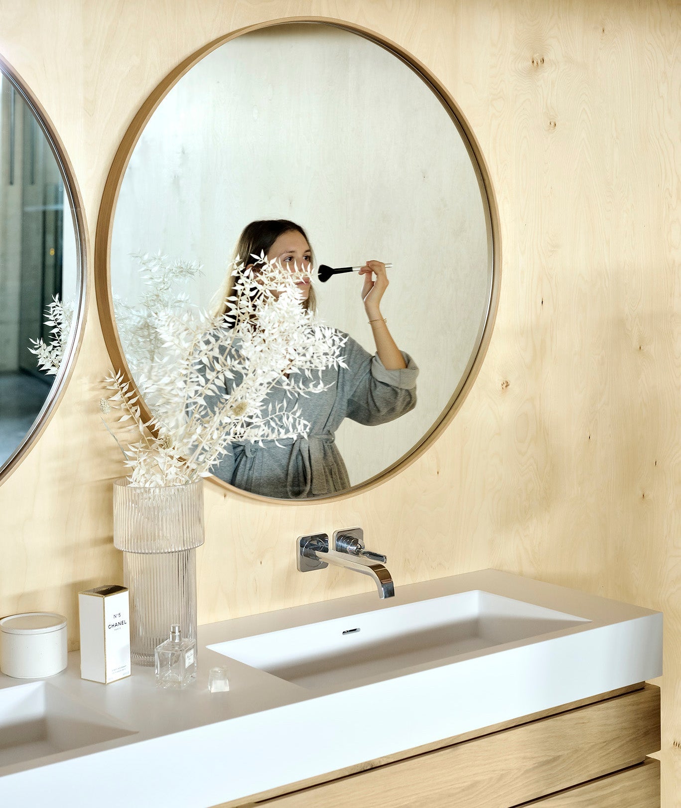 Oak Layers Wall Mirror - 2 Sizes Ethnicraft - BEAM // Design Store