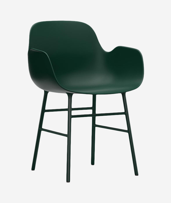 Form Dining Armchair Steel - More Options