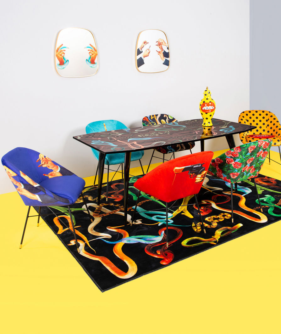 Toiletpaper Hands with Snakes Mirror Seletti x Toiletpaper - BEAM // Design Store