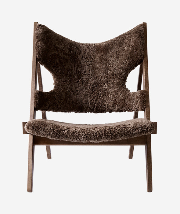 Knitting Lounge Chair Sheepskin - More Options